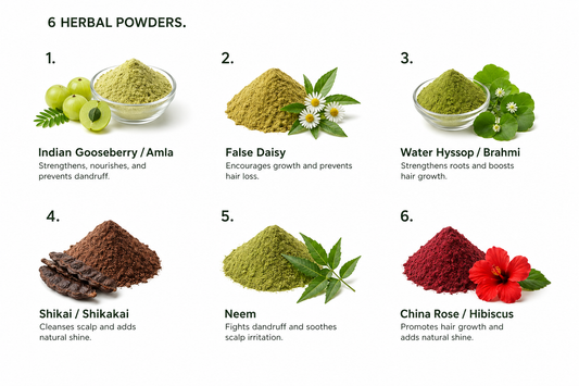 Natural Hair Conditioner Powder